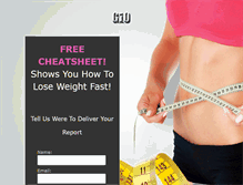 Tablet Screenshot of loseweight-uhuh.com